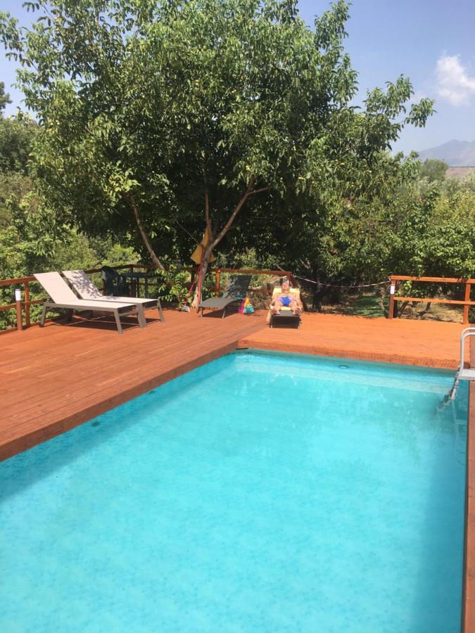 Villa Bonaccorso - Antica E Maestosa Villa Con Piscina Ai Piedi Dell'Etna Виагранде Экстерьер фото