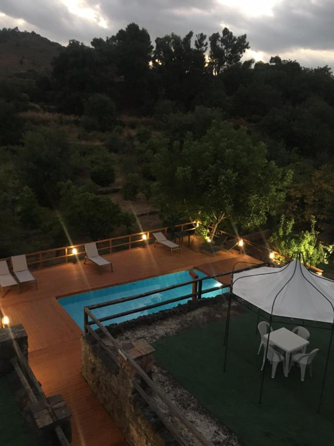 Villa Bonaccorso - Antica E Maestosa Villa Con Piscina Ai Piedi Dell'Etna Виагранде Экстерьер фото